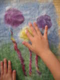 Rubbing the Felt