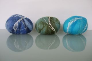 Felted Pebbles