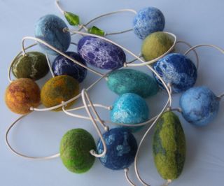 Coastal Felt Beads