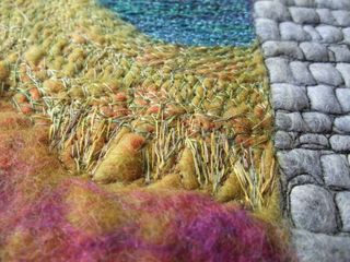 Felt and Machine Stitching