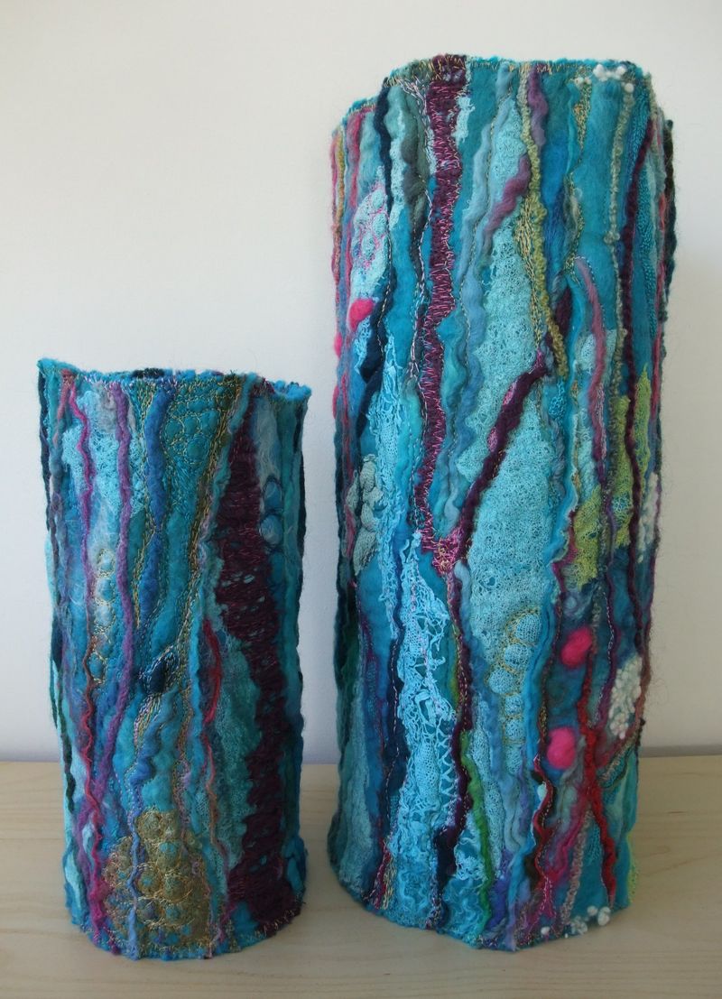 Felt Vases