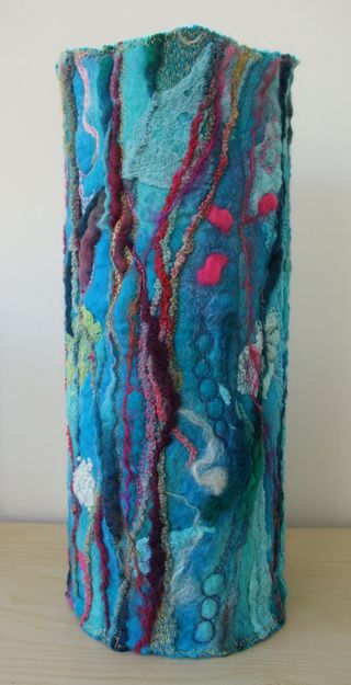 Handmade Felt Vase Wrap