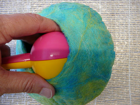 20. Tutorial - How to make a wet felt pod vessel