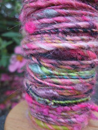 Handspun Yarn on Bobbin