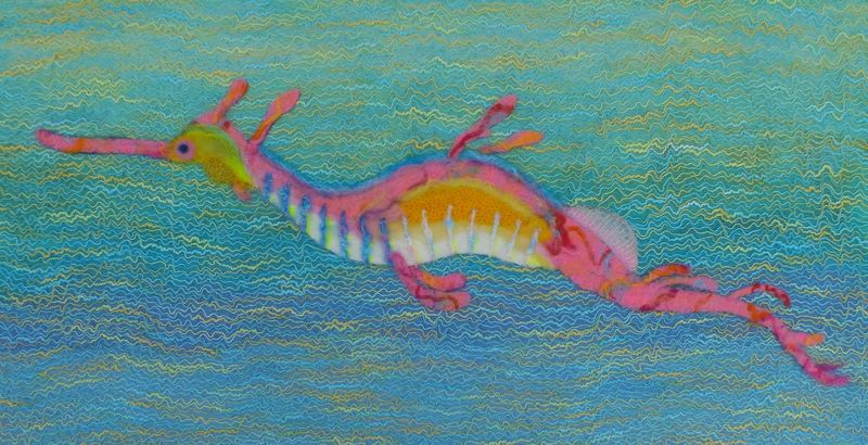 Wool Felt Sea Dragon