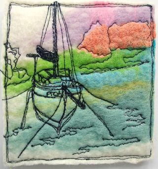 Felt_Coaster_Sailing_Boat