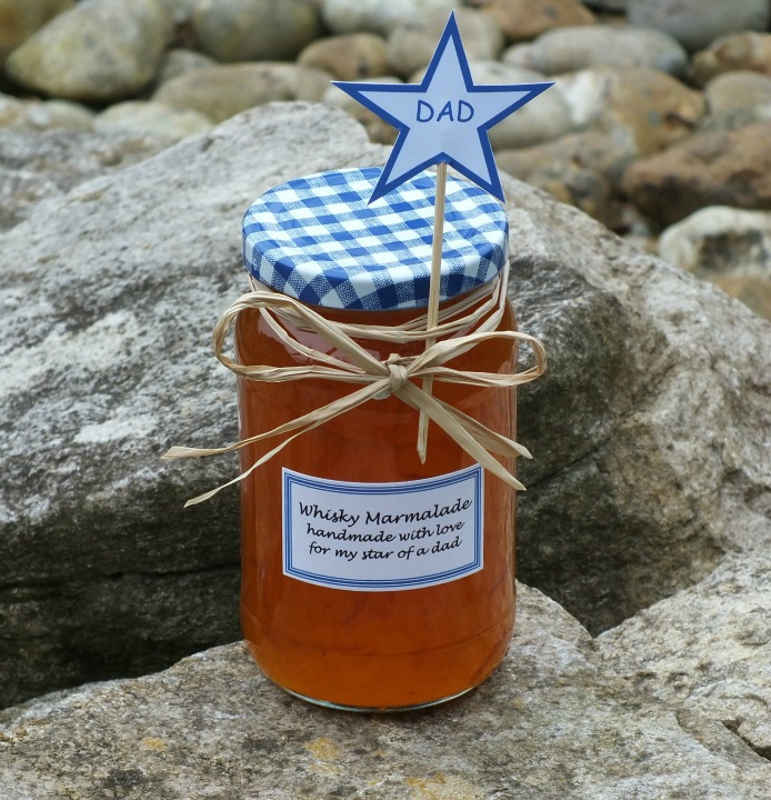 Whisky marmalade for dad