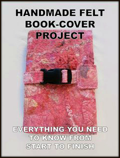Handmade Felt Book-Cover Project by Zed