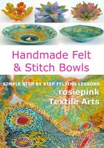 Handmade Felt and Stitch Bowls