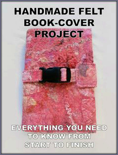 Handmade Felt Book-Cover Project by Zed