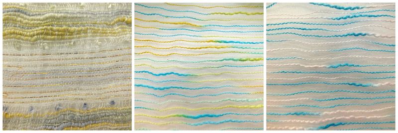 Fabrics sand sea sky