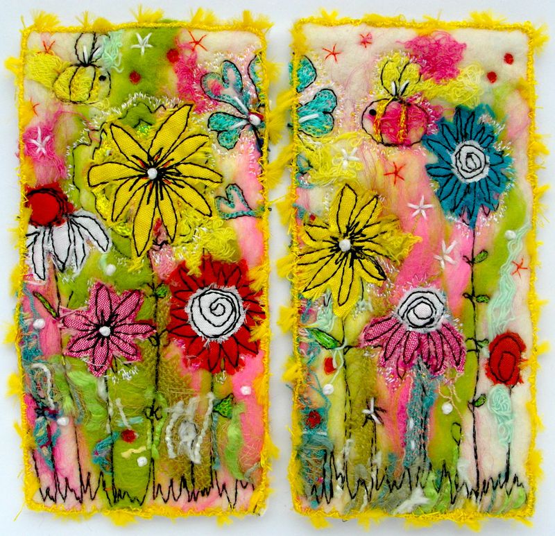 Felt_Stitch_Flowers_Bees_Cards