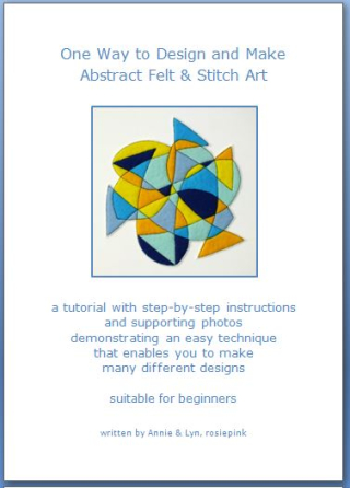 Abstract Felt Stitch Art Tutorial