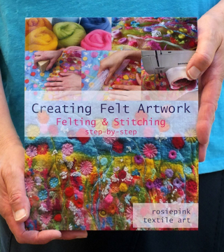 Paperback Creating Felt Artwork - Felting & Stitching