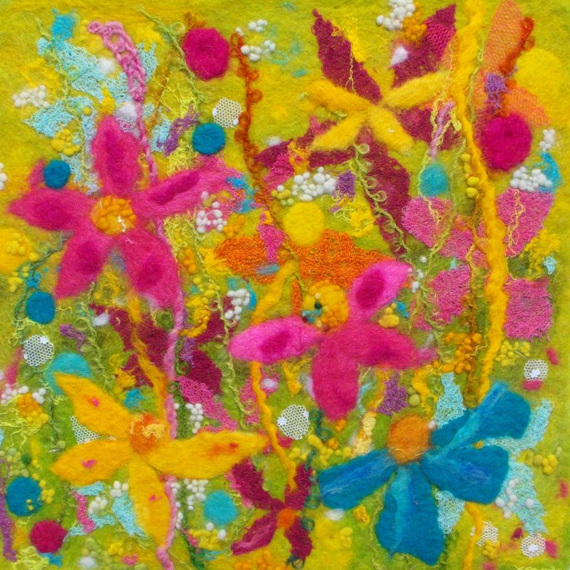 Yellow_Felt_flowers