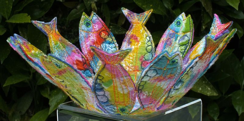 Felt Fish Bowl DSCF9605 - small image