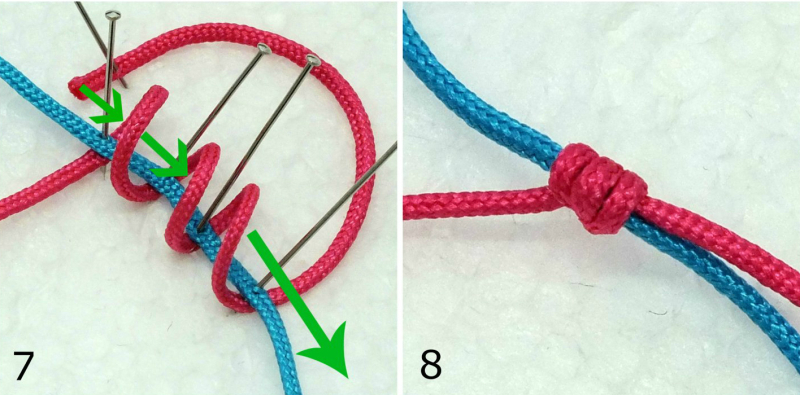 single sliding knot